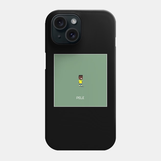 Pele 8bit Phone Case by Roti Kodok Art