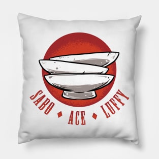 Sabo Ace Luffy Brotherhood Pillow