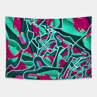 All eyes on you abstract colorful design Tapestry