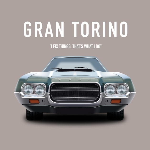 Gran Torino - Alternative Movie Poster by MoviePosterBoy