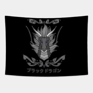 Black Dragon Tapestry