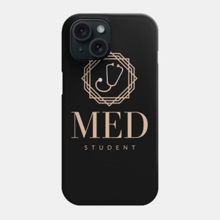 Med Student Stethoscope Phone Case