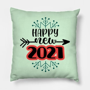 Happy New 2021 Pillow