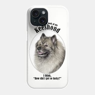 Lucky Keeshond Phone Case