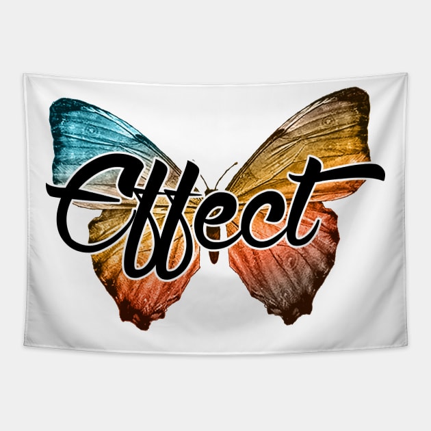 Butterfly Effect | Chaos Theory Tapestry by textpodlaw