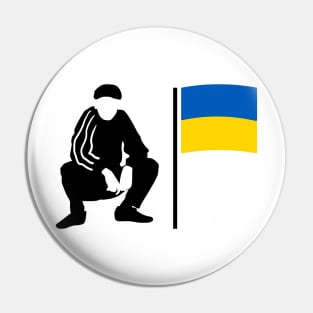 Ukrainian slav squat Pin