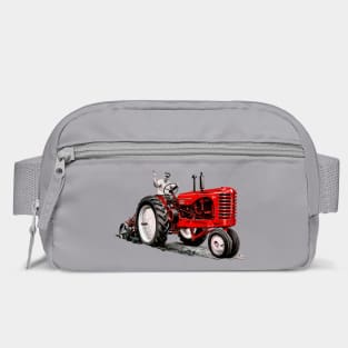 Retro Red Tractor | Massey Harris Tractors Bag