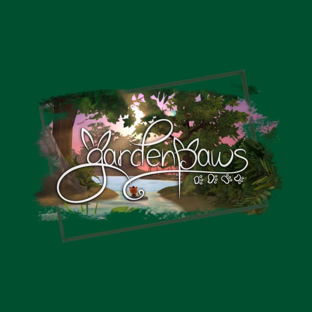 Garden Paws Splatter Border by bittentoast