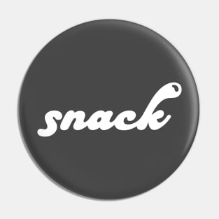 snack ( I'm a ) in white Pin