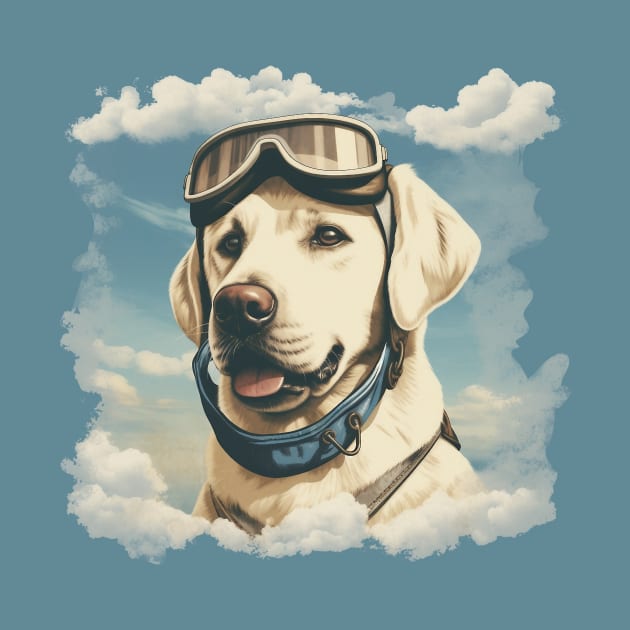 Aviator dog by GreenMary Design