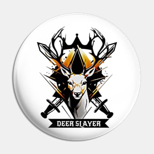 Majestic Deer Slayer Pin