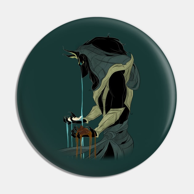 Anubis Pin by Drea D. Illustrations