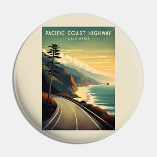 Pacific Coast Highway Pin