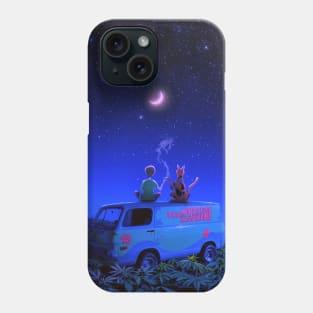 Un descanso después de resolver misterios 🌙 Phone Case