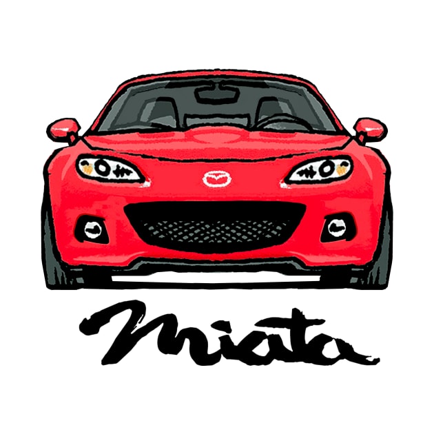 MX5 Miata NC3 Red by Woreth