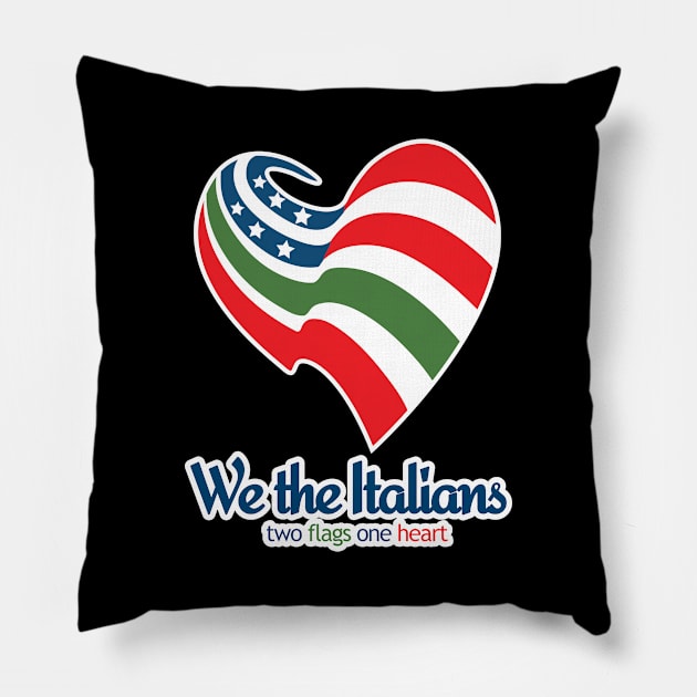 We the Italians Pillow by We the Italians