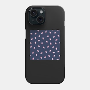 Seeds of Wisdom in Navy Blue and Blush Phone Case