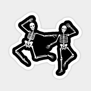 Halloween Dancing Skeletons Magnet