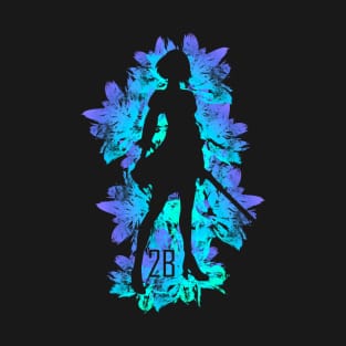 Blue Flowers - 2B T-Shirt