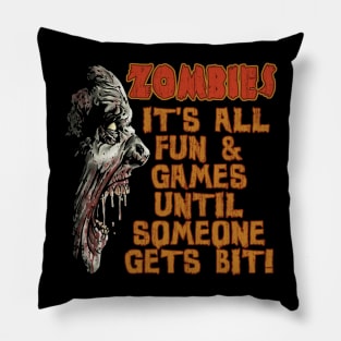 Funny Halloween Zombie Bite Pillow