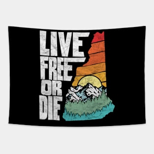 Live Free Or Die New Hampshire Nature Tapestry