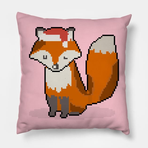 Fiery Fox Tales Pillow by Pixel.id