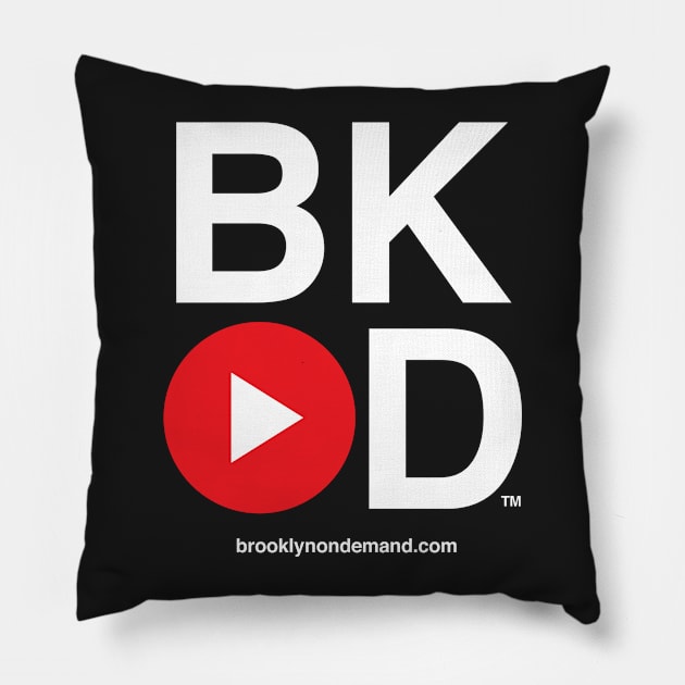 Brooklyn On Demand Pillow by Pop Fan Shop