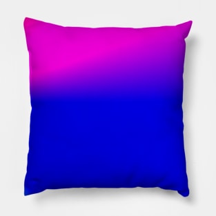 red blue pink texture design Pillow