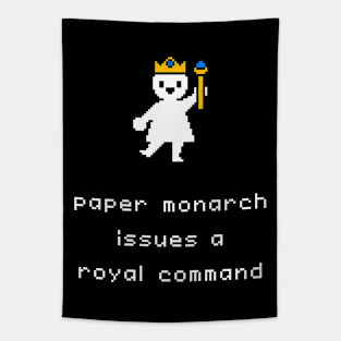 Unlikely Monsters - Paper Monarch Tapestry