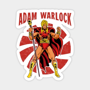 Retro Adam Warlock Magnet