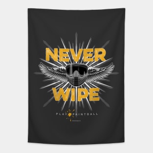 Never Wipe (Paintball) Tapestry