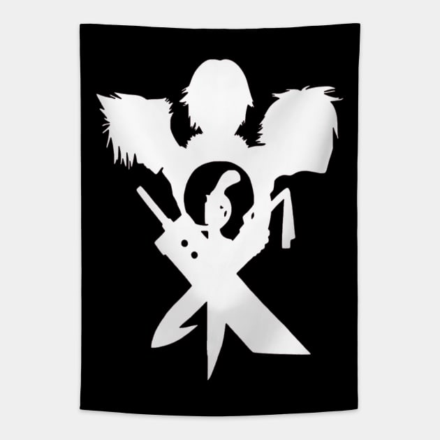 Final Fantasy Heroes Cloud Squall Tidus Tapestry by OtakuPapercraft