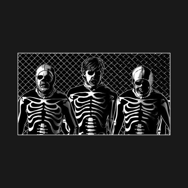 Cobra Kai Skeletons - Cobra Kai - T-Shirt | TeePublic