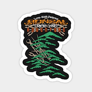 Bonsai Tree Art Hobby Magnet