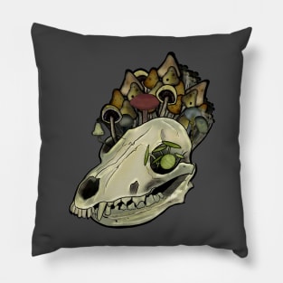 Fox Skull Pillow