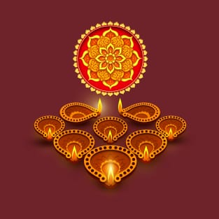 Diwali Festival Lights V2 T-Shirt