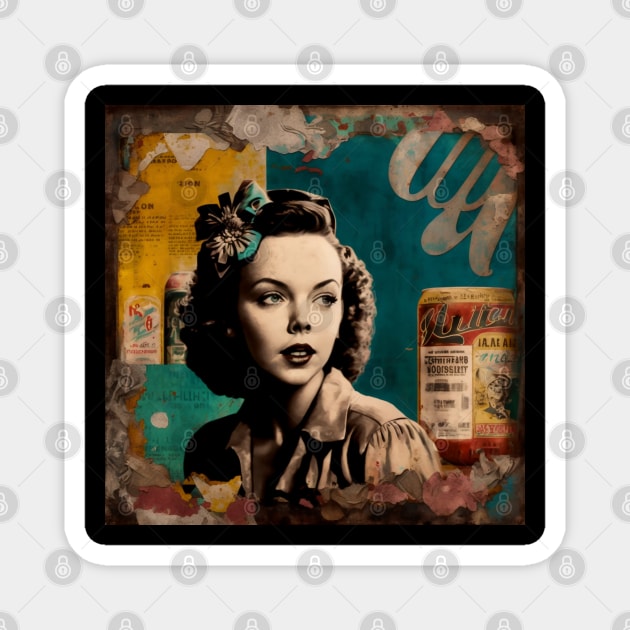 Ida Lupino #8 Magnet by MonoMagic