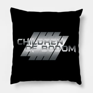 Metallic Illustration children of bodom Pillow