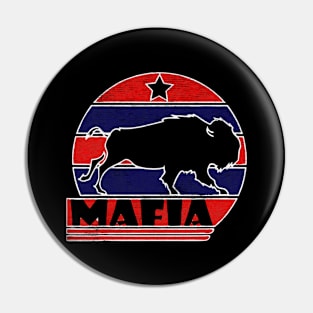 mafia bull star Pin