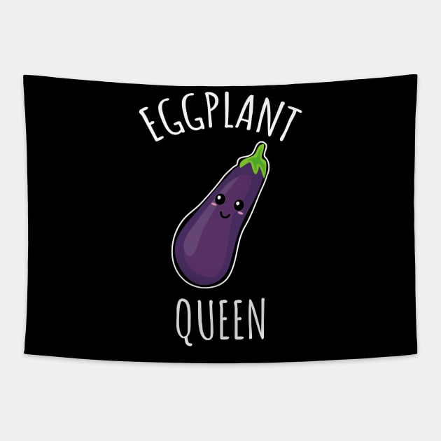 Eggplant Queen Tapestry by LunaMay