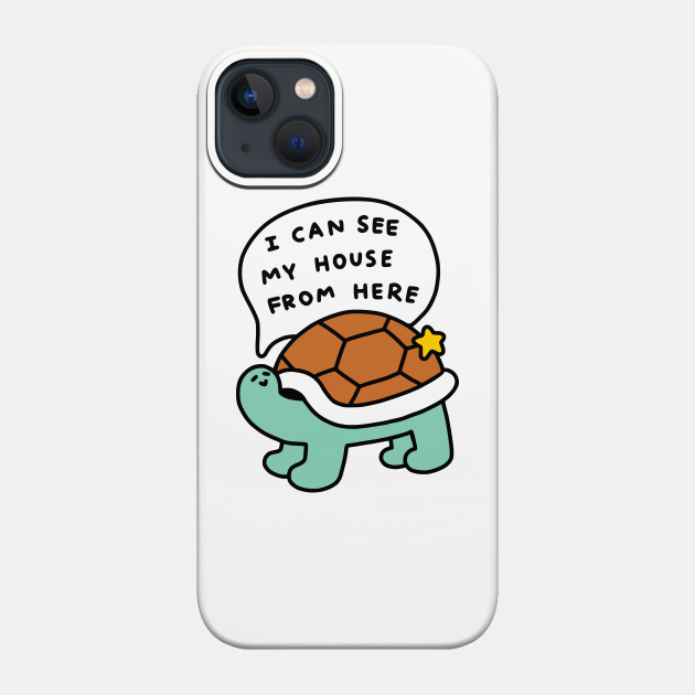 Turtle House - Turtle - Phone Case