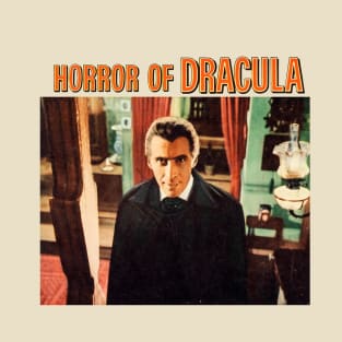 The Horror of Dracula Movie Poster T-Shirt