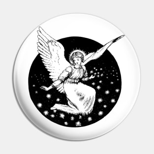 Angel  vintage Drawing Pin