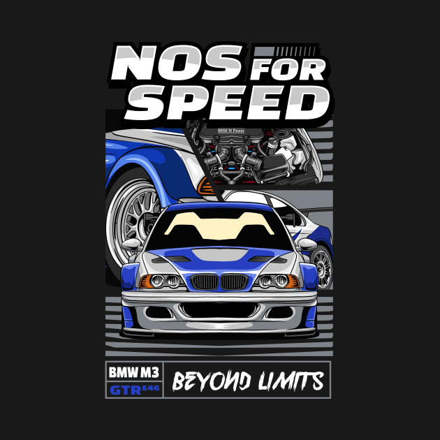 Nos  for Speed GTR E46 by Harrisaputra