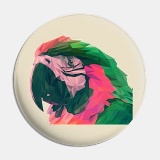 cool parrots - low poly Pin