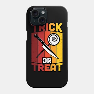 Trick or Treat Funny Halloween Costume Phone Case