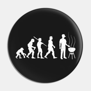 BBQ Evolution Grill Expert Funny Family Braai Pin