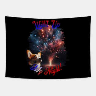 Firework Show (Light up my Night) Tapestry