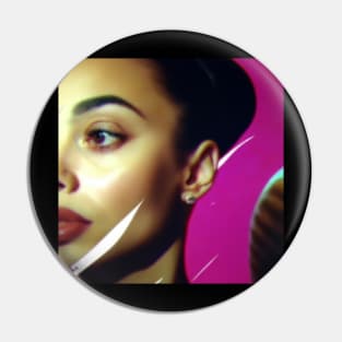 Sade pink Pin