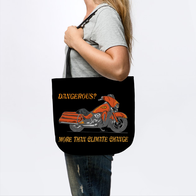 motorcycle tote bag